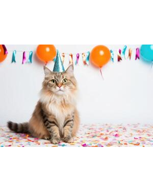 Kit de cumpleaños para gatos  | Fiestas Guau
